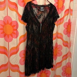 Black lace Killstar dress